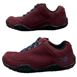 Kuru Chicane Women's Boysenberry Burgundy Trail Hiking Shoes Size 8
